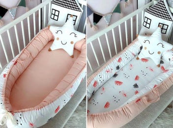 Listing 9 of 9 for Double-Sided Portable Newborn Baby Sleeping Bed -Baby nest