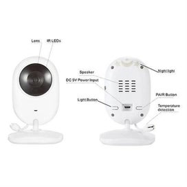Listing 3 of 5 for 4.3inch Wireless Video Baby Monitor 2 Way Talk Baby Monitor