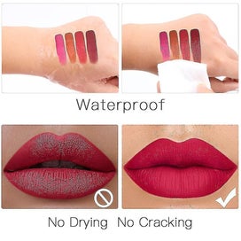 Listing 4 of 4 for Matte Lip Glaze Sexy Long Lasting Waterproof 6ml Color-6