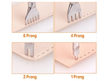 Listing 6 of 8 for Leather Craft Tool Hole Punches Lacing Stitching Punch Tool NZ Clearance