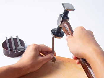 Listing 7 of 8 for Leather Craft Tool Hole Punches Lacing Stitching Punch Tool NZ Clearance