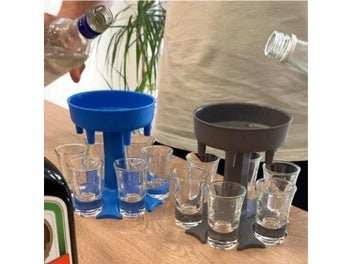 Listing 4 of 10 for Small Glass Distributor For Wine Party Cocktail Tools