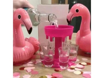 Listing 5 of 10 for Small Glass Distributor For Wine Party Cocktail Tools