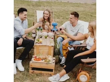 Listing 7 of 10 for Small Glass Distributor For Wine Party Cocktail Tools