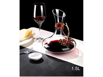 Listing 7 of 13 for Handmade Crystal Pourer Big Capacity Decanter For Family Bar