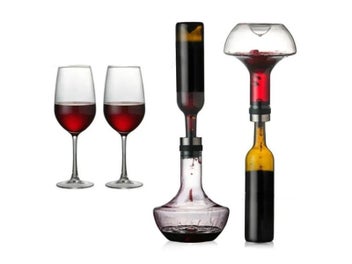 Listing 3 of 8 for 1000ML Big Decanter Handmade Crystal Red Wine Brandy Champagne Glasses Decanter