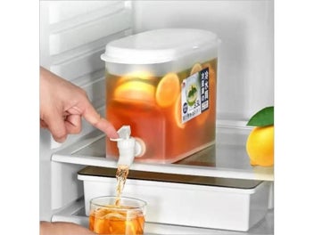 Listing 5 of 10 for 3.5L Large Capacity Cold Water Pitcher With Faucet For Refrigerator Iced