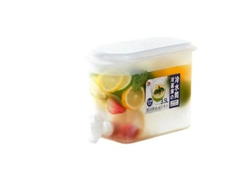 Listing 8 of 10 for 3.5L Large Capacity Cold Water Pitcher With Faucet For Refrigerator Iced