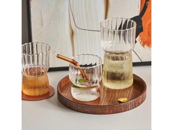 Listing 8 of 10 for Lazzy House Glass Coffee Mugs Milk Cup Heat Resistant Drinking Glasses