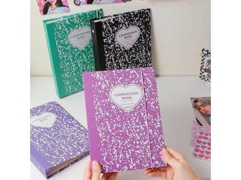 Listing 7 of 16 for Colorful Photo Album Kpop Photocard Binder PP Material Holder