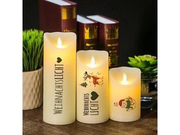 Listing 3 of 9 for Christmas Candle Sticker Color Exquisite Pattern Candle Tattoo Film Sticker