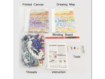 Listing 6 of 8 for Cross Stitch Kit