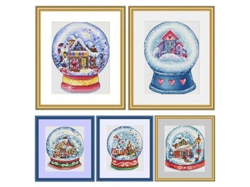 Listing 3 of 10 for ZZ5043 For Needlework Kit NOT PRINTED Cross Stich Painting Set Cross Stitch