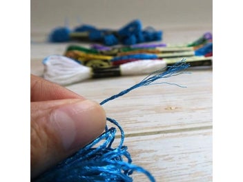Listing 4 of 9 for Hot 19Pcs Metallic Embroidery Skein Threads Multi-Color Embroidery Floss