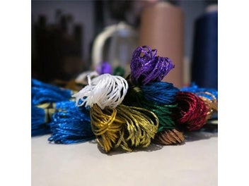 Listing 6 of 9 for Hot 19Pcs Metallic Embroidery Skein Threads Multi-Color Embroidery Floss