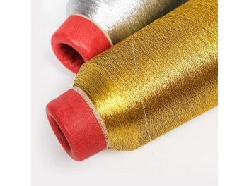 Listing 7 of 10 for Colorful Computer Embroidery Cross Stitch DIY Manual Bright Silk Gold Thread