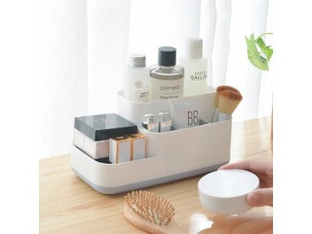Listing 3 of 10 for Creative Makeup Organizer Box With Drawer For Dressing Table Storage
