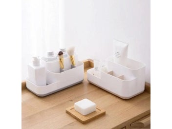 Listing 6 of 10 for Creative Makeup Organizer Box With Drawer For Dressing Table Storage