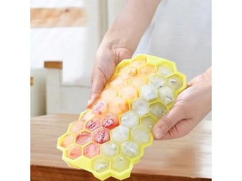 Listing 5 of 10 for 37 Grid Ice Making Silicone Mold With Lid For Food Grade Honeycomb Ice Cubes