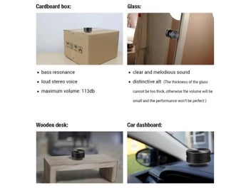 Listing 5 of 9 for Hot Bone Conduction Bluetooth Speaker Vibration Stereo Audio Digital Duramobi