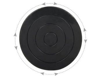Listing 5 of 9 for Clay Turntable 360 Plastic Rotation Wheel Pottery Rotary Plate Sculpture Board