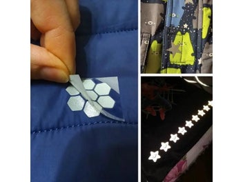 Listing 4 of 10 for 3X100CM Reflective Stickers For Clothing Heat Transfer Film