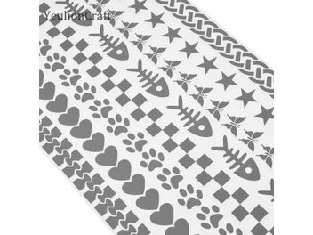 Listing 7 of 10 for 3X100CM Reflective Stickers For Clothing Heat Transfer Film