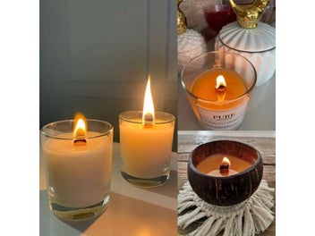 Listing 6 of 9 for 8mm/10mm/15mm/20mm White Candle Wick Stickers Double-sided Adhesive For DIY