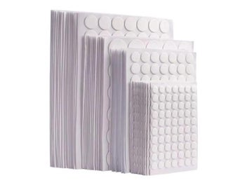Listing 2 of 9 for 8mm/10mm/15mm/20mm White Candle Wick Stickers Double-sided Adhesive For DIY