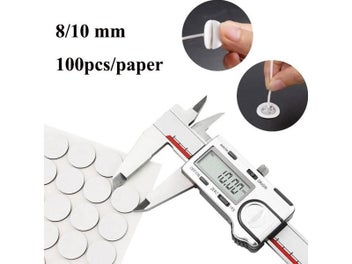 Listing 3 of 9 for 8mm/10mm/15mm/20mm White Candle Wick Stickers Double-sided Adhesive For DIY