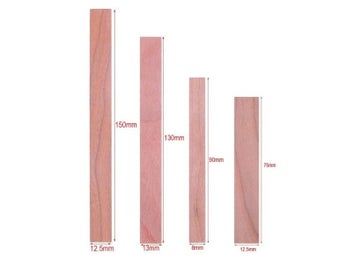 Listing 7 of 10 for 50/100PCS Wooden Candle Wicks Candle Making Wicks Naturally Smokeless Wood Core