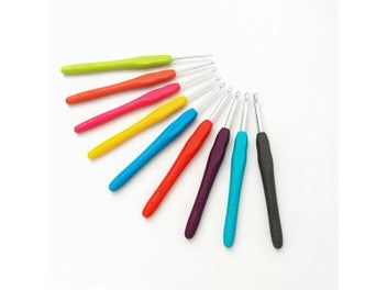 Listing 8 of 10 for 31pcs/set Crochet Hooks Set Crochet LargeEye Blunt Yarn Weave Knitting Needles