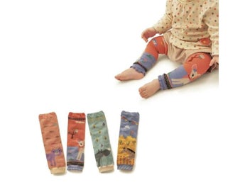 Listing 3 of 9 for Animal Print Baby Leg Warmers Knee Pads SK109