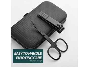 Listing 5 of 9 for Home 7piece Nail Clipper Set With Large Opening Manicure Tools