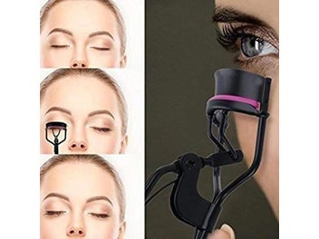 Listing 5 of 9 for Eyelash Curler With 10pcs Replacement Pads Women Professional Eyelashes Curling