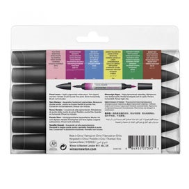 Listing 5 of 5 for Winsor & Newton Promarker Watercolour 6 Floral Tones Set, Paint Markers