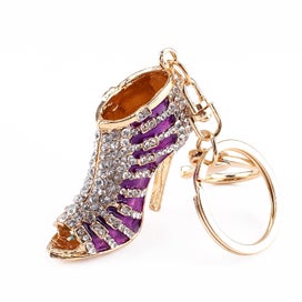 Listing 2 of 3 for New Crystal Shoe High Heel Pendent Rhinestone