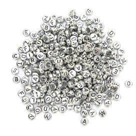 Listing 3 of 3 for 500PCs Acrylic Beads Round DIY Material Handmade Beaded