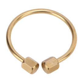 Listing 2 of 3 for Brass Screw Lock Keychain Smal Lock Clip Key Holder Camping Buckle Hook Key Ring