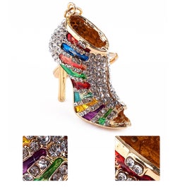 Listing 2 of 3 for Keyring Charm Pendant Purse Key Ring Keychain