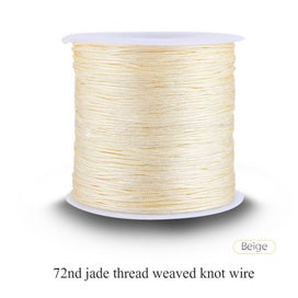 Listing 2 of 3 for 100M x 0.8mm Nylon Chinese Knot Cord Rattail Macrame Shamballa Thread String