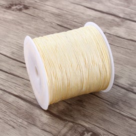 Listing 3 of 3 for 100M x 0.8mm Nylon Chinese Knot Cord Rattail Macrame Shamballa Thread String