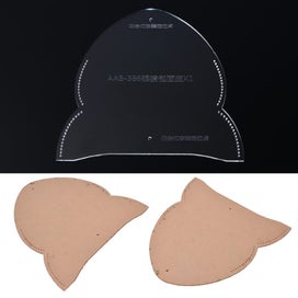 Listing 2 of 3 for Glasses Case Acrylic Template Glasses Bag Stencil Template DIY Leather Mould