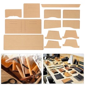 Listing 3 of 3 for DIY Leather Craft Template Leather Wallet Template Acrylic Wallet Template