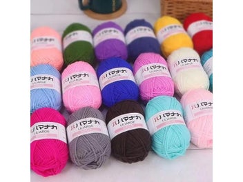 Listing 4 of 10 for 25g Milk Cotton Yarn Soft Anti-Pilling High Quality Hand Knitting Crochet Yarn