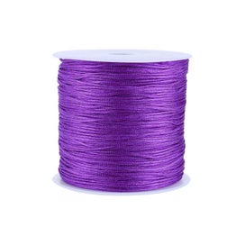 Listing 2 of 3 for 100M x 0.8mm Nylon Chinese Knot Cord Rattail Macrame Shamballa Thread String