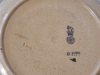 Listing 4 of 14 for Rare Royal Doulton Night of the Watchman Dinner Bowl - Made in England - 1920s