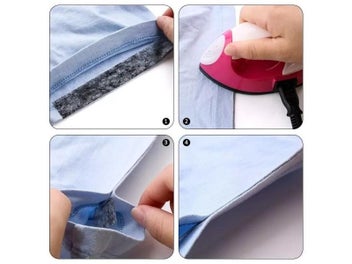 Listing 8 of 10 for 70 Yards Hot Melt Double Sided Sewing Accessory Adhesive Tape Cloth Apparel