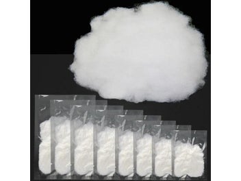 Listing 3 of 10 for 20-200g/Lot Doll Stuffed Cotton Toys Polyester Fiber Filling DIY Pillow