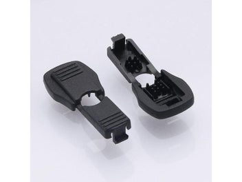 Listing 6 of 10 for 10Pcs Rope Tail Clip Nylon Zipper Elastic Clip Clothing Shoelace Buckle Head